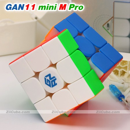 GAN Mini M Pro 3x3 Cubo Di Velocità Magnetico - Senza Adesivi, Nuovo Sigillato