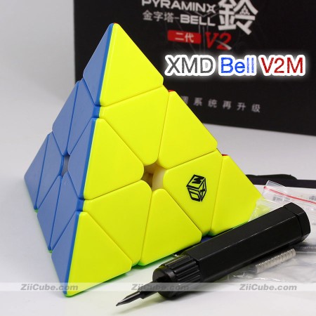 QiYi-Xman cube Magnetic Pyraminx - Bell v2 M [ZiiCube.com]