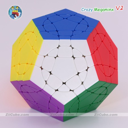 Sengso Crazy Dodecahedron Circular Megaminx Cube v2.0