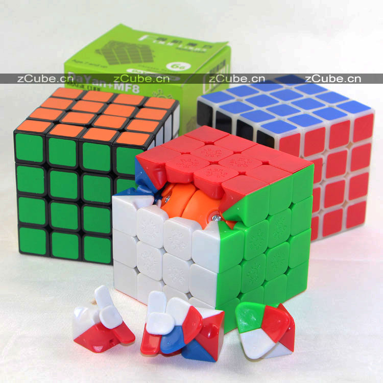 mf8+dayan 4x4x4 cube 66mm v2 puzzle intellectual toy magic