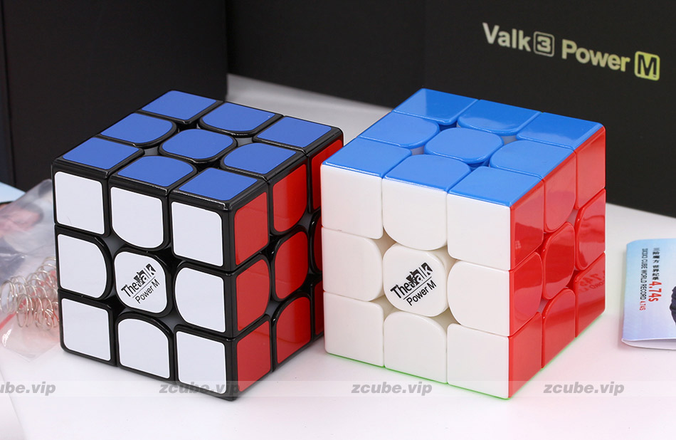 Cubo Mágico 3x3x3 Qiyi Valk 3 Power M Magnético Colorido