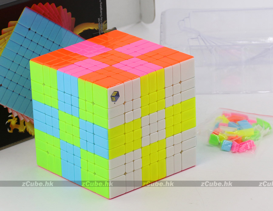 YJ MoYu Crazy YiLeng Fisher Speed Cube Purple - Limited