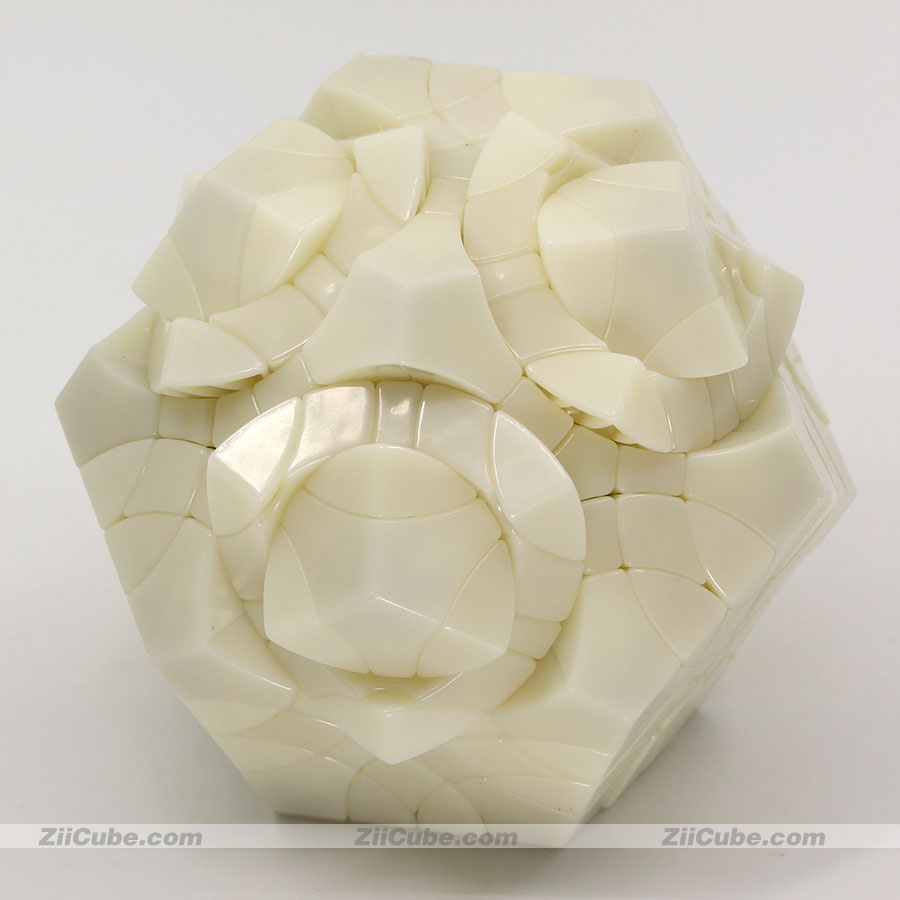 AJ Red cotton Curvy Dino cube Megaminx dodecahedron [ZiiCube AJ Red cotton Curvy Dino cube Megaminx dodecahedron [ZiiCube