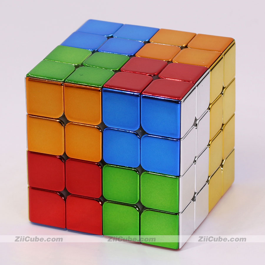 ICE CUBE❗️ CycloneBoys Plating 4x4x4 Magnetic cube, puzzle intellectual