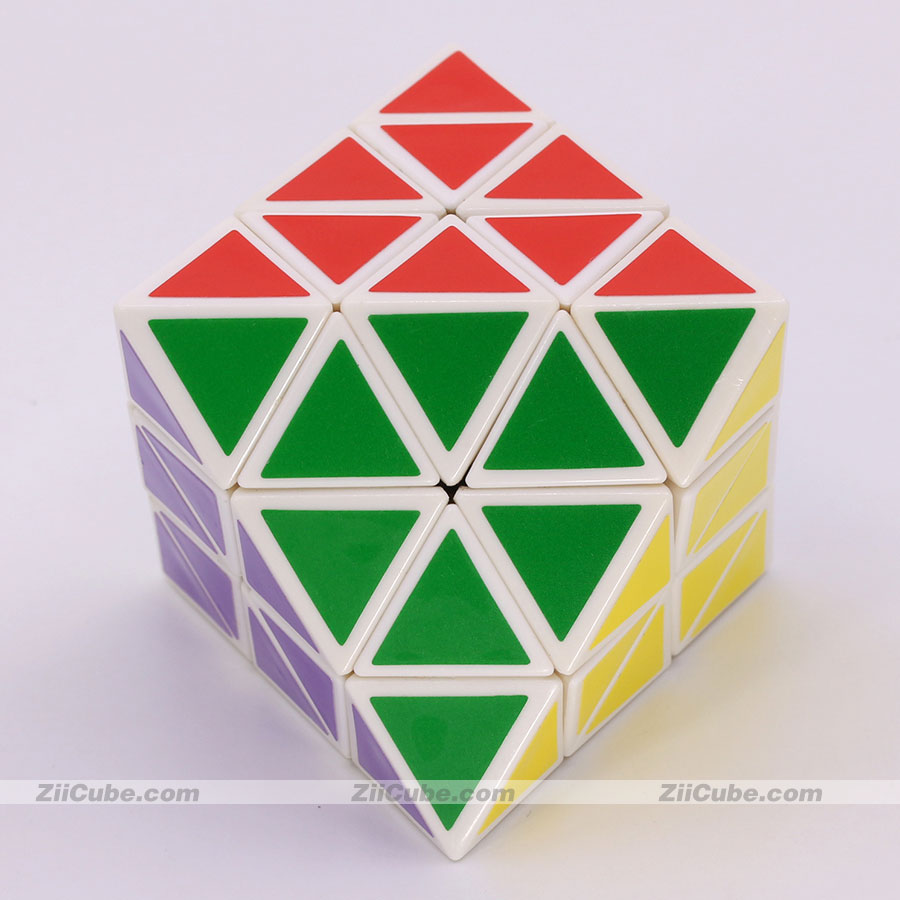DianSheng 8-Axis Octahedron diamond cube turn faces FTO