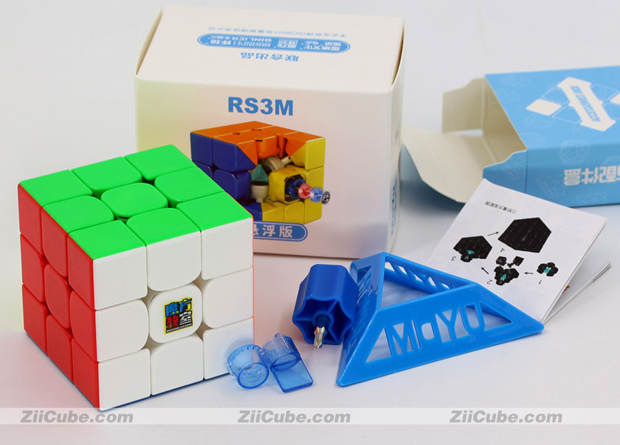Moyu 3x3x3 magnetic cube - RS3M MagLev puzzle intellectual
