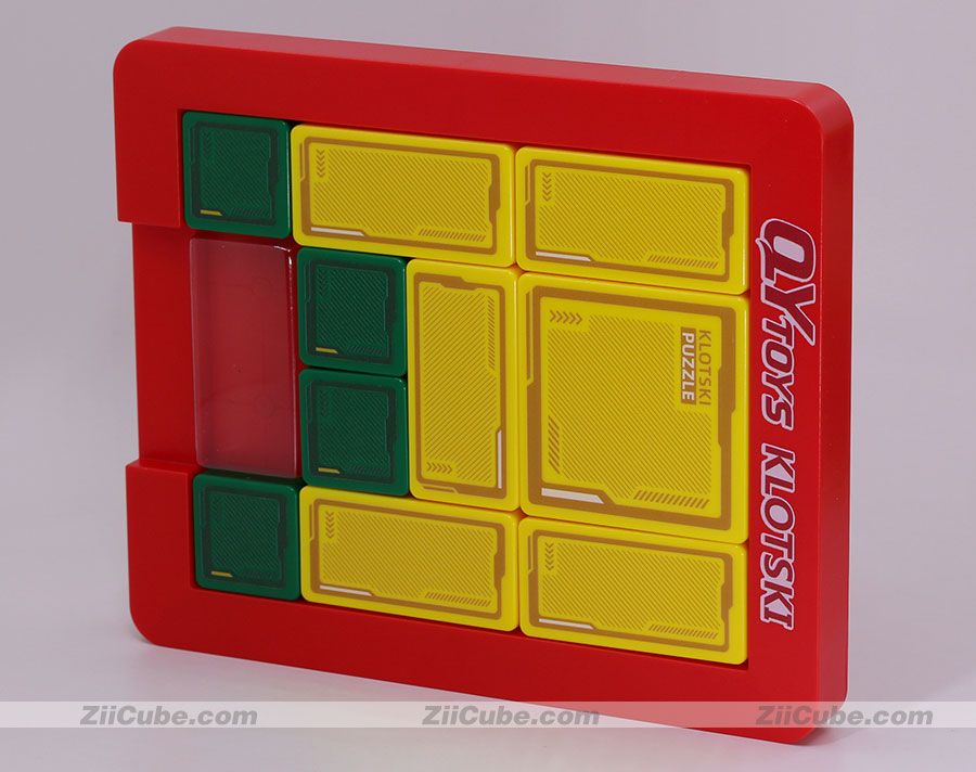 QYtoys Magnetic Klotski puzzle puzzle intellectual toy magic