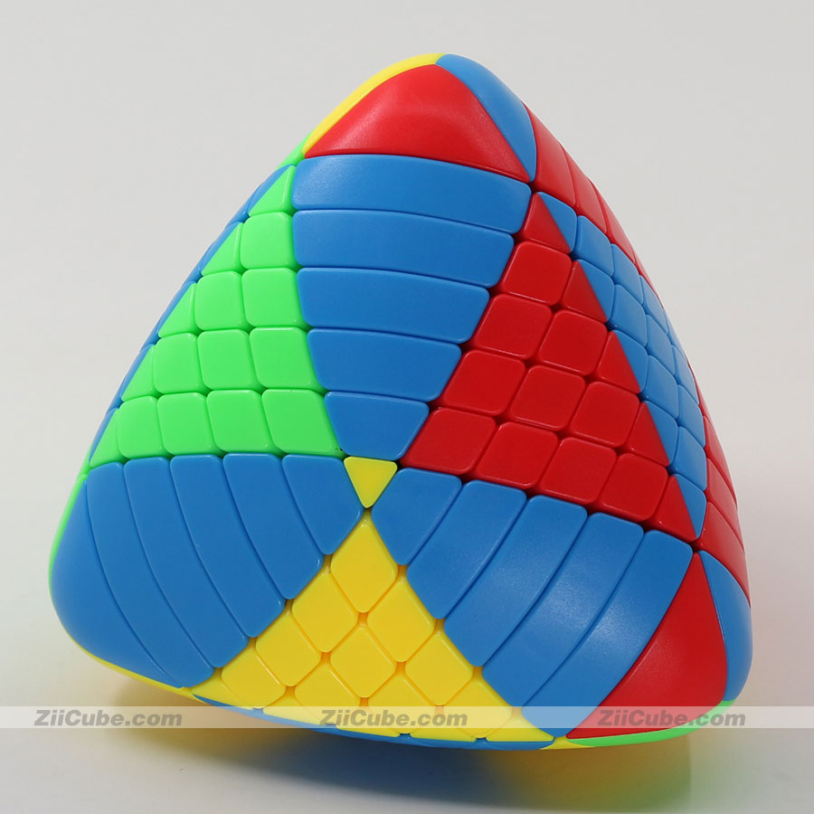Cube Magique Mastermorphix 6x6 Gobus Shengshou - Puzzle Difficulté 5 Étoiles, Plastique ABS, Anti-POP