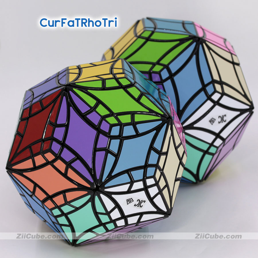 XJ Kairis Puzzles CurFaTRhoTri 30-Faces Rhombic Triacontahedron