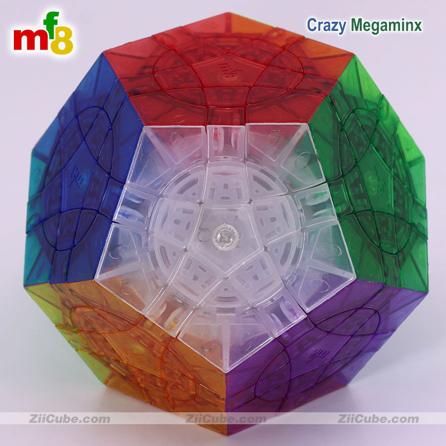mf8 New Crazy Megaminx Cube V2 9cm puzzle intellectual toy