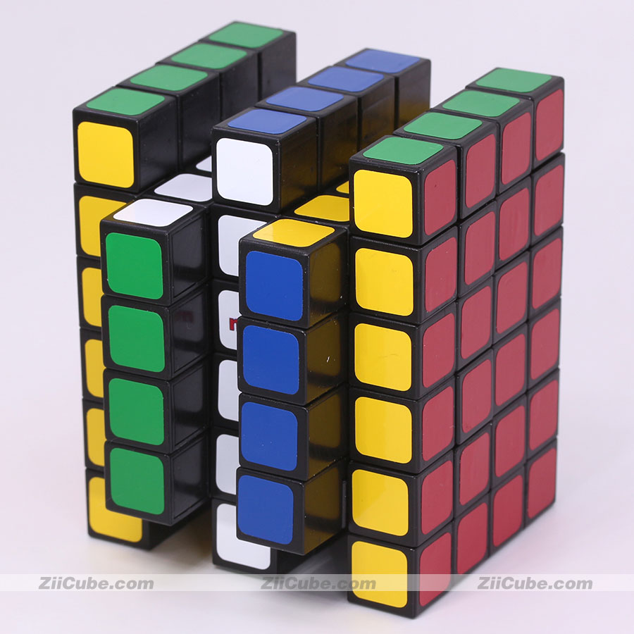 COLOR FREEWILL 4枚セット mf8 Full Function 4x5x6 cube (old) puzzle intellectual toy