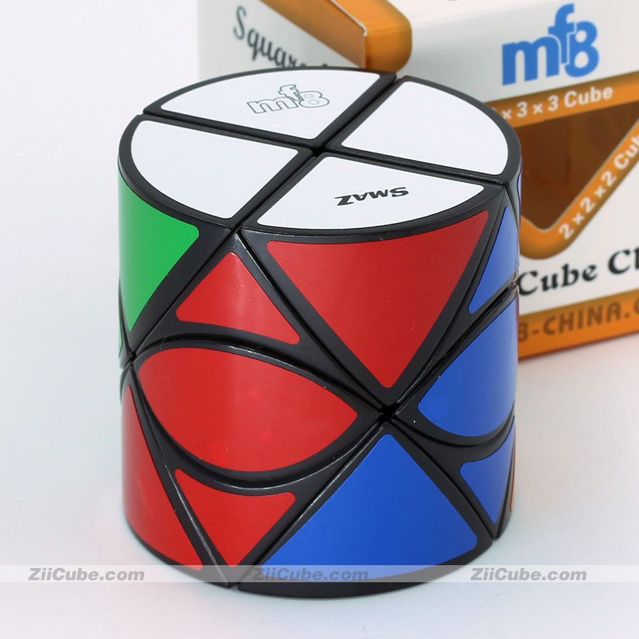 mf8 SmaZ 8-Axis cube - Cylindrical Dino puzzle intellectual