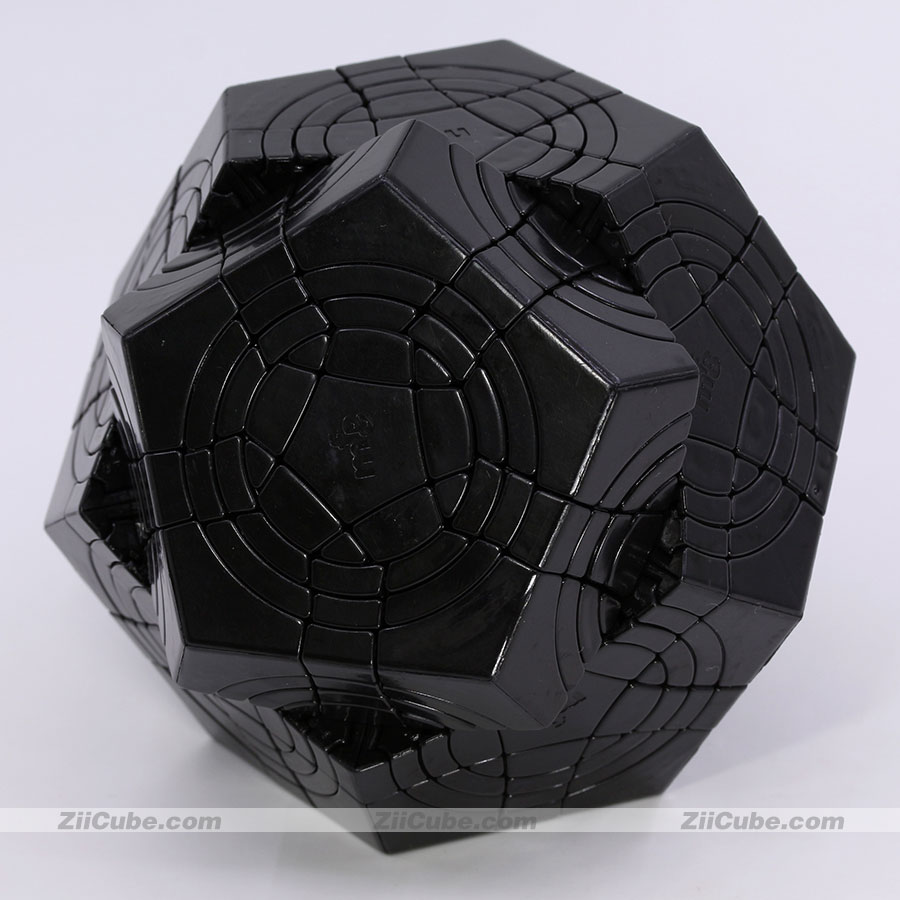 CUBE Saturn MF8 Bermuda Megaminx Black Dodecahedron Puzzle Cube